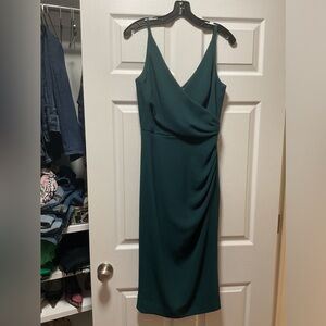Dress The Population, Size Small, Teal